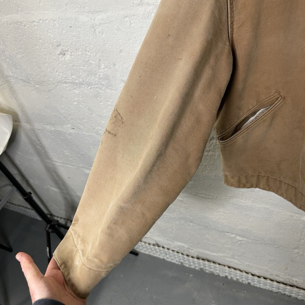 Vintage Carhartt Blanket-Lined Detroit Jacket “Brown” J01 - Picture 5 of 13